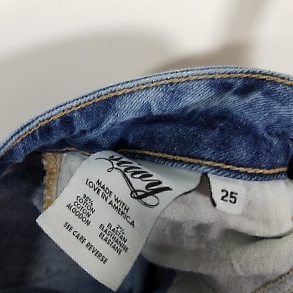 Siwy First Love Hannah Distressed Jeans Size 25 - Picture 6 of 7
